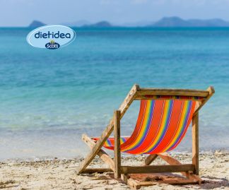 Sdraio in riva al mare
