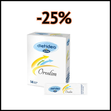 Immagine dell'integratore Oroslim con evidenza sconto -25% per il Black Friday 