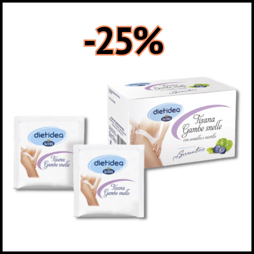 Immagine della Tisana Gambe Snelle con evidenza sconto -25% per il Black Friday 