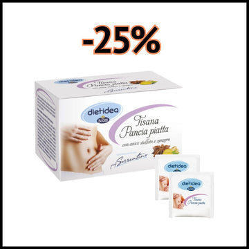 Immagine dellla Tisana Pancia Piatta con evidenza sconto -25% per il Black Friday 