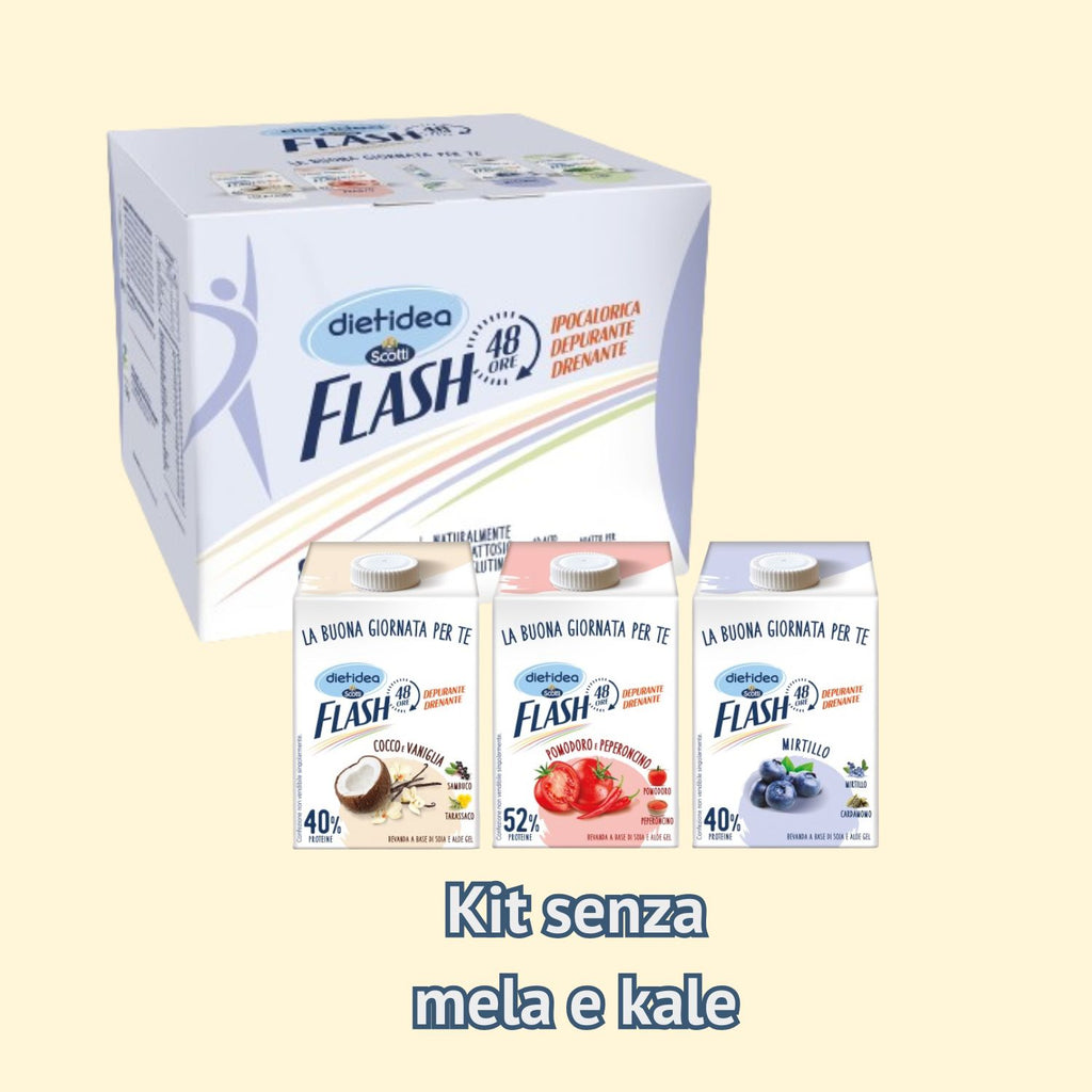 Dietidea FLASH 48 ore - Senza Mela e Kale ❌🍏