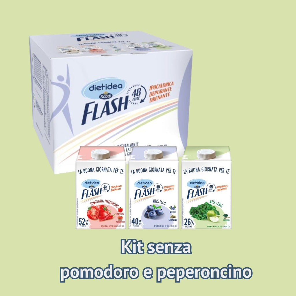 Dietidea Flash 48h - Senza Pomodoro e Peperoncino x 2